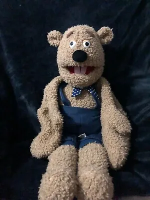 Large 28   Silly Puppets Plush Bear Ventriloquist Hand Puppet With Mittens 2006 • $55