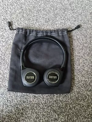 Genuine Range Rover Headphones X1 With Storage Bag • £55