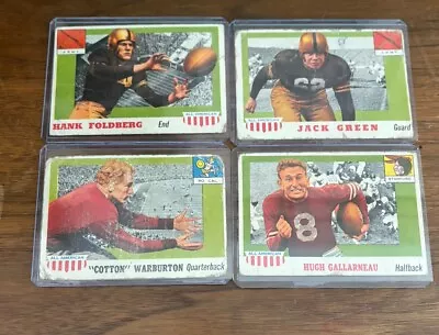 Lot (4) 1955 Topps All American 325375 & 81 • $4.99