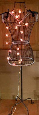 £35 • Buy Metal Wire Mannequin With Lights Full Size