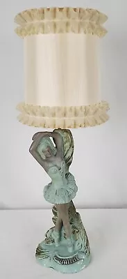 Vintage Chalkware 1950's Ballerina Table Lamp • $165