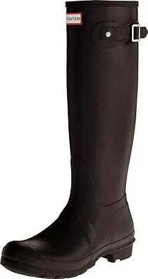 Hunter Women's Original Tall Rain Boot (Black Size 9) NEW • $79.05