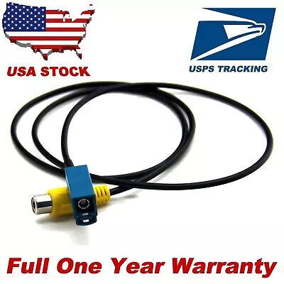 Reverse Backup Rear View Camera Type Fakra Z To RCA Video Adapter Cable Cord New • $12.99