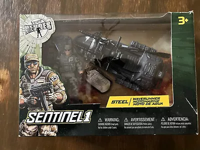 Action Figures True Heroes Soldiers Sentinel 1 Steel Waverunner NEW Dog Tag RARE • $15