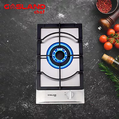 GASLAND Chef 30cm Gas Cooktop Stainless Steel Single Burner Stove Cooker NG LPG • $199.99