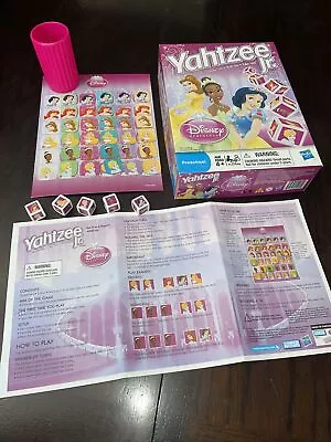 2010 Yahtzee Jr. Disney Princess Game-Preschool-Complete • $8.21