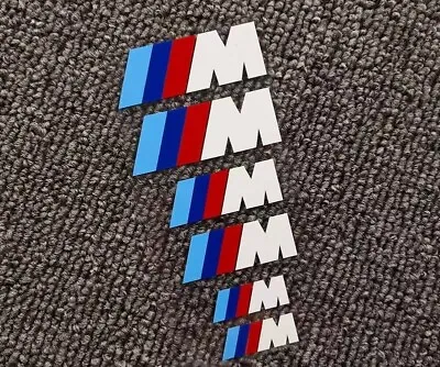 6PCS Fits For BMW M Series Brake Caliper High Temperature Car Decal Sticker • $7.99