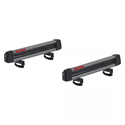 Yakima FreshTrack 4 Universal Car Roof Top Mount Ski And Snowboard Rack Black • $248.95