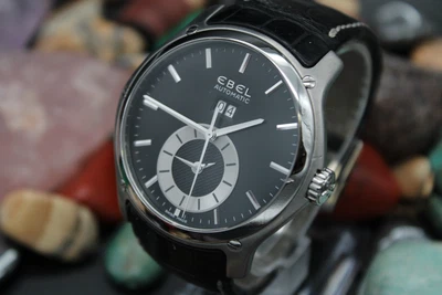 $849.99 • Buy Men's EBEL Classic Hexagon GMT Ref. 9301F61 Automatic Stainless Steel Mens Watch