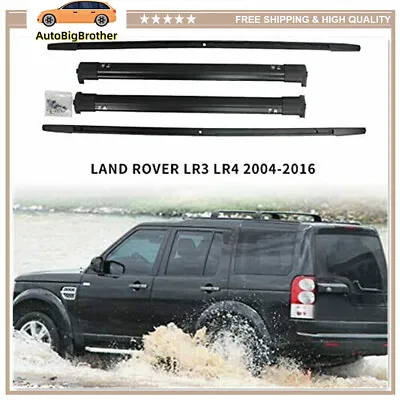 Fit For Land Rover Discovery LR3 LR4 2004-2016 Roof Rail Rack Cross Bar Crossbar • $281