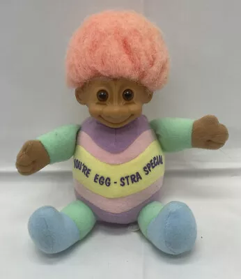 £11.62 • Buy Troll Doll 6  Russ Easter 'You're Egg-Stra Special Peach Hair Stuffed Animal Toy