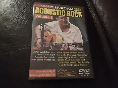 Lick Library Learn To Play Easy Acoustic Rock Volume 3 (DVD) • £7