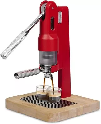 Manual Lever Espresso Machine Maintenance Free Manual Espresso Machine • $800