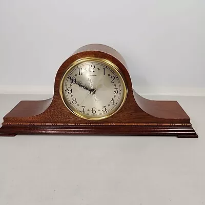 Vintage Herschede Electric Mantle Clock Mahogany Case Lanshire Upgrade Part Look • $124.95