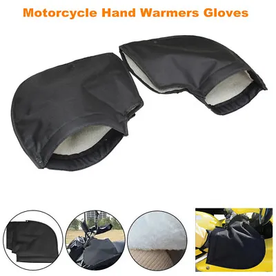 ATV Gloves Waterproof Motorcycle Gloves Snowmobile Moped Handlebar Hand Warmer • $26.99