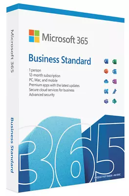 Microsoft Klq-00659 365 Business Standard 1 Person 12-month Subscription Sealed • $114.99