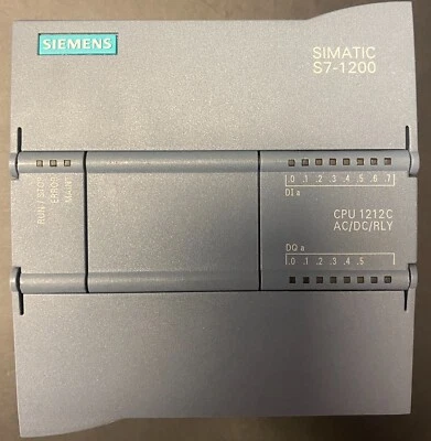 $200 • Buy SIMATIC S7-1200, CPU 1212C, Compact CPU, AC/DC/relay (6ES7212-1BE31-0XB0)