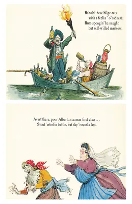 Disney Pirates Of The Caribbean Marc Davis Postcard Prints Disneyland Set 3 8x10 • $19.49