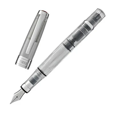 $54.95 • Buy TWSBI Diamond 580 Fountain Pen In Clear Demonstrator - Medium Point - NEW In Box