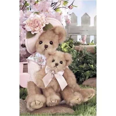 MOMMY CARES-A-LOT Bearington 14  Bear New 2007 #165301 Faux Mink Mothers Day Tag • $70