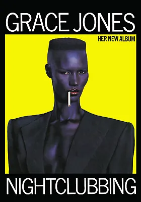 £59 • Buy Grace Jones - Nightclubbing - 3rd Studio Album - Massive Poster
