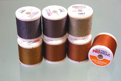 Prowrap Tiger Whipping Tread Rod Building / Repairs 85 Yrds Spools • £13.99