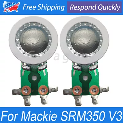 2*Driver Tweeter Diaphragm 25.4mm For Mackie SRM350 V3 THUMP 15A 12A 15BST 8 Ohm • $24.35