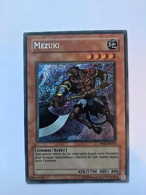 Yugioh Mezuki PP02-FR016 Secret Rare • $11.37