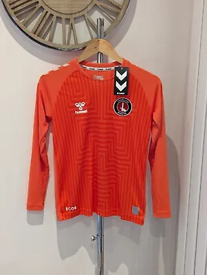 New Charlton Athletic 12 Years Goalkeeper Boys Football Shirt Bnwt - Orange  • £9.99