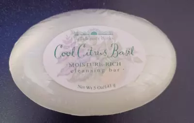 New Bath & Body Works Cool Citrus Basil 5 Oz. Cleansing Bar Discontinued • $15