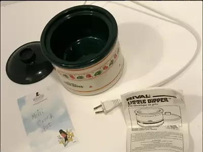 Rival Little Dipper Mini Crock Pot Cooker Machine • $5