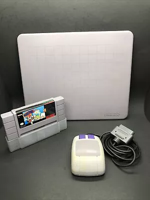 Mario Paint Game With Mouse And Pad (SNES) Super Nintendo • $29.99