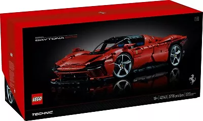 Lego Technic 42143 Ferrari Daytona SP3 - Brand New Factory Sealed • $699.99