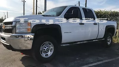 Fine Textured Fender Flares For 2007-2013 CHEVY SILVERADO 2500HD 3500HD-Open Box • $72