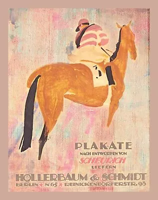 10681.Decorative Poster.Interior Design Art.Home Decor.Equine.Jockey And Horse • $45