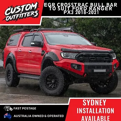 EGR CrossTrac Bull Bar To Suit Ford Ranger PX3 2018-2021 FRONT BUMPER 4X4 XLT • $2455