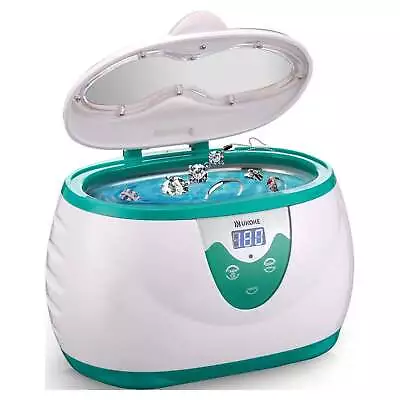 Ultrasonic Cleaner With Timer Portable Cleaning Machine Green  New • $22.26