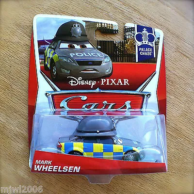 Disney PIXAR Cars MARK WHEELSEN On 2013 PALACE CHAOS THEME Diecast 7/9 Bobby Cop • $48.14