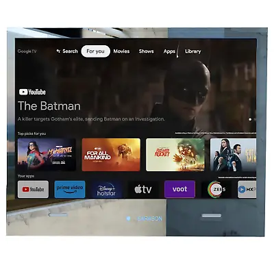 New 22” Google Certified Android 11 Waterproof Mirror Smart TV -TOP MODEL • £419