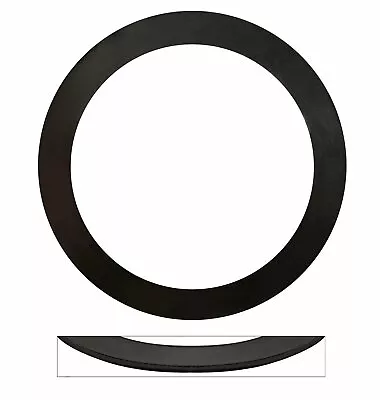 4  High-Heat Thin Grooved Graphite Gasket Flange Vacuum Casting Chamber Sealing • $10.95