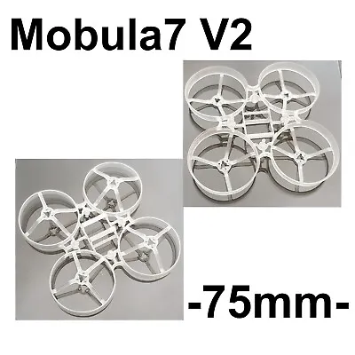 Mobula7 Replacement Frame 75mm V2 Tiny Whoop Inductrix Drone Quad Spare • £7.49