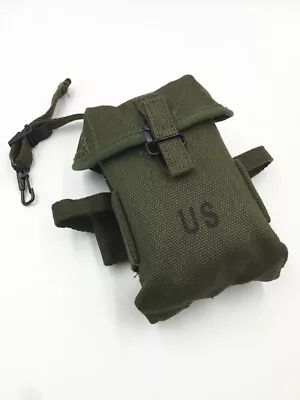 US Vietnam War Army M1956 M14 Long Pack Bag Pouch Tool Kit Outdoor • $29.99