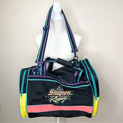 VTG Snap On-Racing Neon Duffle Gym Bag • $60
