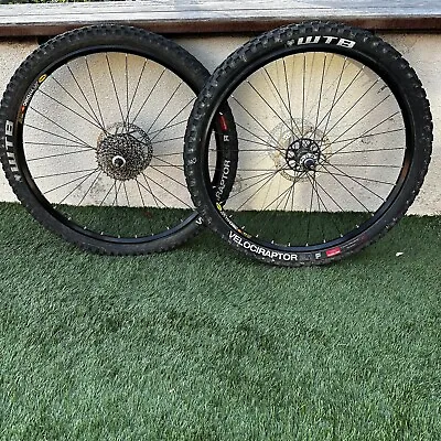 Shimano XTR M965 26  Disc Wheelset Mavic X717 Disc Rims XTR Mountain Bike Wheels • $400