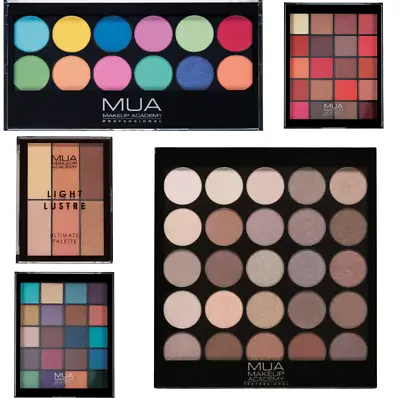 MUA Eye Shadow Palette Choose Palette Shades • £5.99