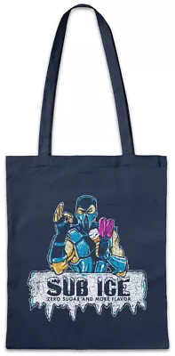 Sub Ice Shopper Shopping Bag Mortal Fun Cream Maker Sub-Zero Kombat Gamer Gaming • £13.19