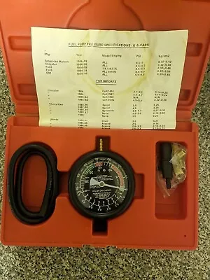 $10 • Buy Fuel Pump Pressure And Engine Vacuum Tester Carburetor Valve Adjustment Test Kit