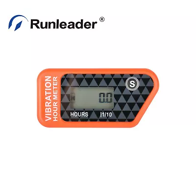 Runleader Digital Vibration Hour Meter Activated For Generator Marine ATV Etc • $19.99