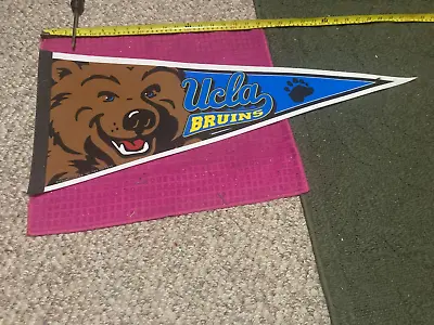 VINTAGE UCLA Bruins LOS ANGELES Pennant BANNER Flag CALIFORNIA CA - SHIP FAST • $14.69