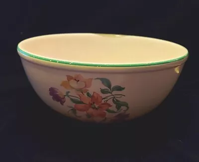 Vintage Homer Laughlin Mixing Bowl  9 1/2 Inches Across • $8.99